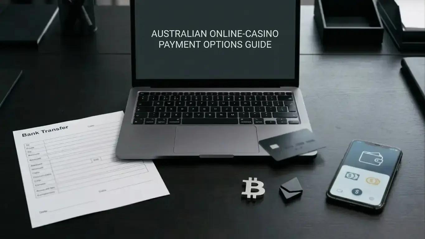 Payment cards, a digital wallet on a phone, bank transfer paperwork and cryptocurrency symbols beside a laptop